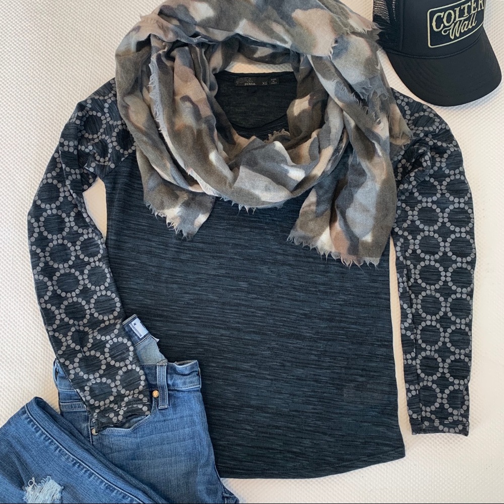 Prana Long Sleeve Crewneck Top